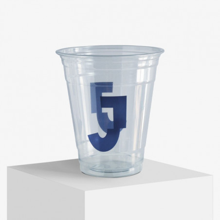 Plastikkrus med logo tryk Plastikkrus med logo tryk