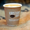 Papkrus med Kristians Kaffe logo